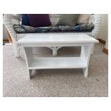 White Wooden Coffee Table