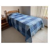 Twin Bed with PostureForm Mattress & Bedspread