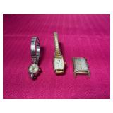 Vintage Bulova and Quartz Pulsar Watches