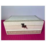 Ornate Jewelry Box with Velvet Lining