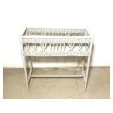 Vintage Wicker Plant Stand