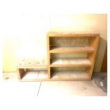 Custom Wooden Bookshelf Unit