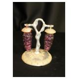 Vintage King's Island Grapes Salt & Pepper Shakers