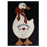 Vintage Wooden Duck Wall Decor