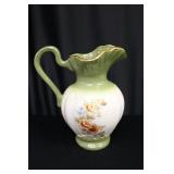 Vintage Green Pitcher