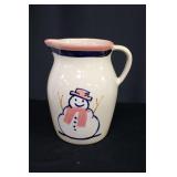 RRP Co. Snowman Pitcher