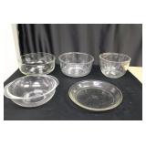Misc. Clear Glass Bowls