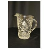 Anchor Hocking Star of David Pitcher