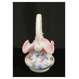 Fenton Blue Burmese Honor Collection Basket