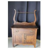 Antique Oak Washstand