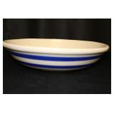 RRP Co. Stoneware Blue Stripe Pasta Bowl