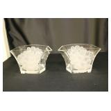 Vintage Telaflora Lead Crystal Vase/Bowls