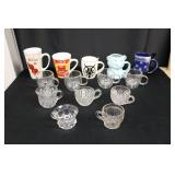 Box of Misc. Cups and Mugs