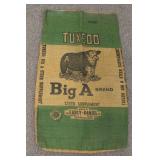 Burlap Sack - Tuxedo Steer Supplement