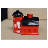 Barn and Silo Salt and Pepper Shakers