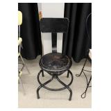 Vintage Industrial Swivel Stool