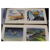 Vintage Chance Vaught Aircraft Prints