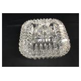 Vintage Clear Glass Candy Dish