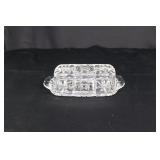 Anchor Hocking Clear Glass Butter Dish