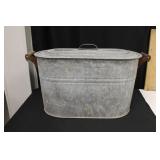 Vintage Galvanized Boiler Tub
