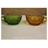 Vintage LE Smith Glass Company Bowls