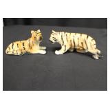 Vintage Relco Tiger Salt and Pepper Shakers
