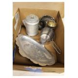 Box of Misc. Metal Items