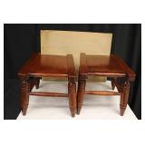 Matching Wooden Stools