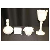 Milk Glass Pieces