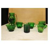 Misc. Green Glassware