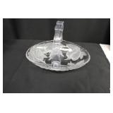 Glass Basket with Handle