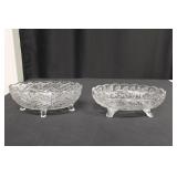 Footed Glass Bowls
