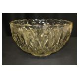 Vintage Hazel Atlas Square Prism Punch Bowl