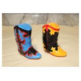 Vintage Cowboy Boot Salt and Pepper Shakers