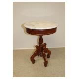 Marble Top Plant Stand/Table