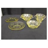 Yellow Depression Glass