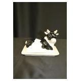 Holstein Cow Butter Dish