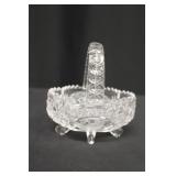 Vintage Hofbauer Lead Crystal Basket