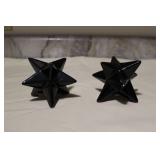 Vintage Omnibus Star Salt and Pepper Shakers