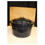 Enamelware Canner Pot