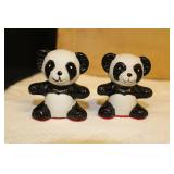 Vintage Lipco Panda Salt and Pepper Shakers