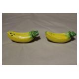 Vintage Banana Salt and Pepper Shakers