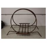 Cast Iron Log Holder