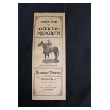 1943 Kentucky Derby Program