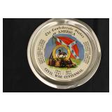 Vintage Confederate Centennial Tin Plate