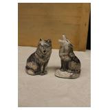 Wolf Salt and Pepper Shakers