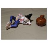 Vintage Hillbilly and Jug Salt and Pepper Shakers