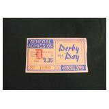 1943 Kentucky Derby Admission Ticket