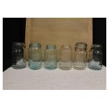 Antique Quart Size Canning Jars