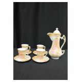 Vintage Limoges Chocolate Pot Set